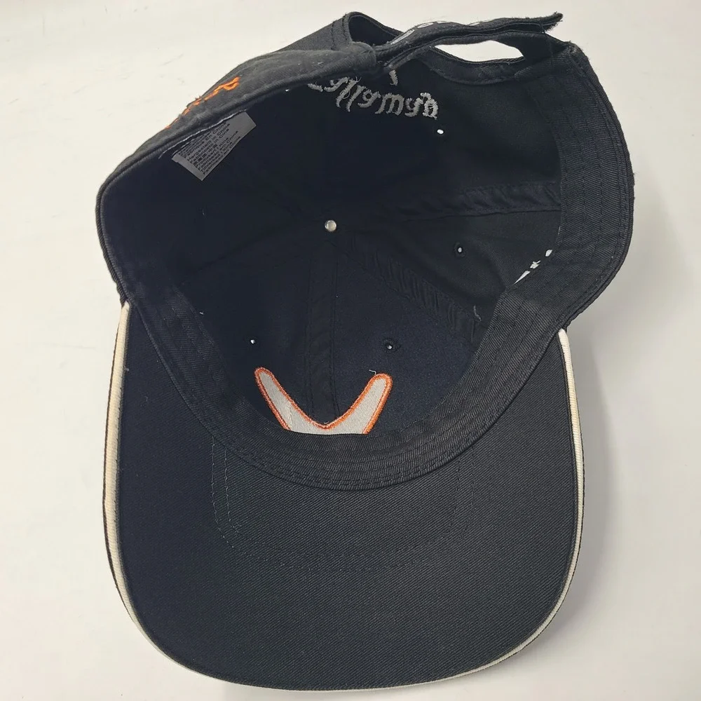 Callaway Hat Adjustable Black Orange FT Fusion Technology Tour i Series Golf Men